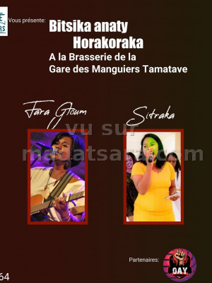 Tselonina‍ Fara Gloum‍ Sitraka‍ Max‍ - Bitsika anaty horakoraka - Gare des Manguiers Espace Les Pangalanes Toamasina‍