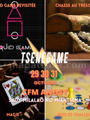 Tsenegame - CFM - Cercle Franco-Malgache‍