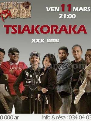 Tsiakoraka 30è au Piment Café Behoririka