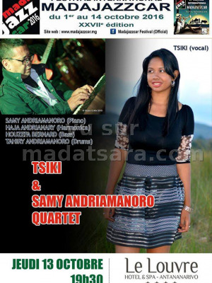 Tsiki‍ & Samy Andriamanoro‍ Quartet - Louvre 313 Antaninarenina Antananarivo‍