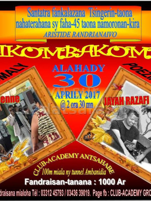 Tsikombakomba - kalon'ny omaly, poezia ankehitriny - Club Academy Antsahabe