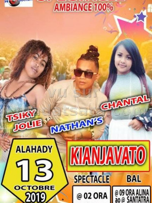 Tsiky Jolie‍ Nathan's‍ Chantal‍ - Spectacle ambiance 100% Kianjavato