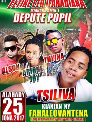 Tsiliva‍ , Alson‍ , Arione Joy‍ & Thyina‍ fetibe Ifanadiana - Kianjan'ny Fahaleovantena