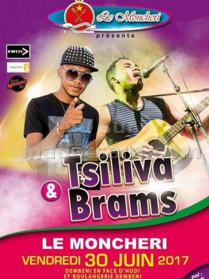Tsiliva‍ & Brams‍ en show case - Restaurant Le Mon Chéri‍