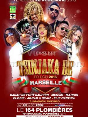 Tsinjaka be édition 2016 - avec Dadah De Fort-Dauphin‍, Meizah‍, Marion‍, Agrad‍, Skaiz‍ & Elie Cynthia‍ - Marseille