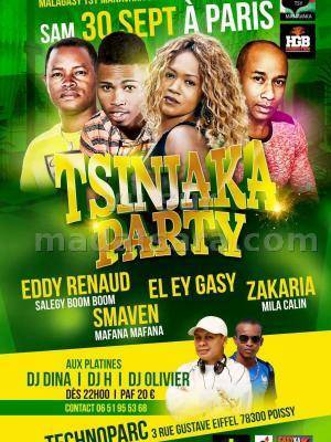 Tsinjaka party avrc El'Ey Gasy, Smaven, Eddy Renaud, Zakaria Technopark Poissy