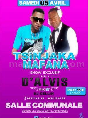 Tsinjaka Mafana - Show Exclusif avec D'Alvis à la salle communale Landrevarzec