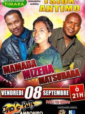 Tsiok'Antimo avec Mamada, Mizeha, Matsubara au JAO'S PUB