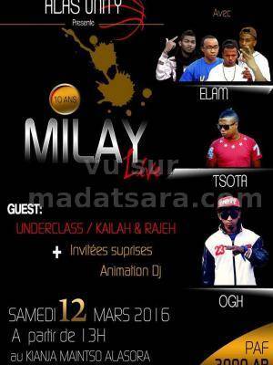 Tsota, Elam, Ogh - Milay live - Kianja maitso Alasora