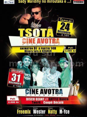 Tsota‍ en concert au Cine Avotra Moramanga‍