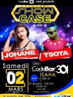 Tsota & Johane Code Bar 301 Isaha