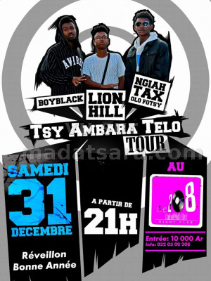 Tsy ambara telo tour avec Ngiah Tax Olo Fotsy‍, Lion Hill‍ & Boy Black‍ - Le 208 Sambava‍