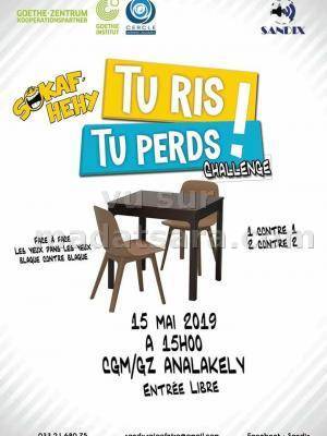 Tu ris tu perds challenge CGM Analakely