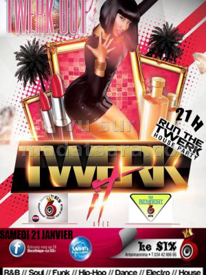 Twerk - house party Le SIX‍