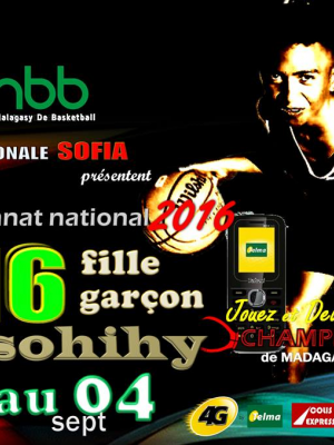 U16 - Antsohihy - Championnat national 2016 Basket