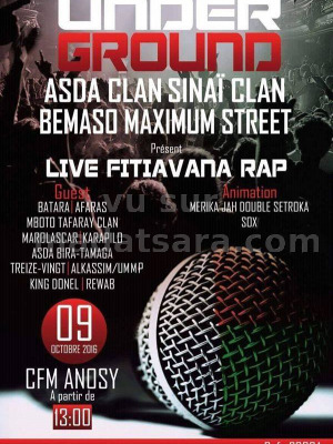 Under Ground - live fitiavana Rap - CFM Anosy
