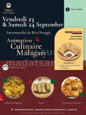 Animation culinaire Malagasy - Intermarché de Ris-Orangis