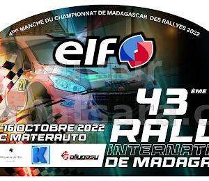 43e rallye international de Madagascar - PC Materauto