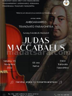 Amboarampeo Faravohitra - Concert - Judas Maccabaeus - FJKM Tranovato Faravohitra