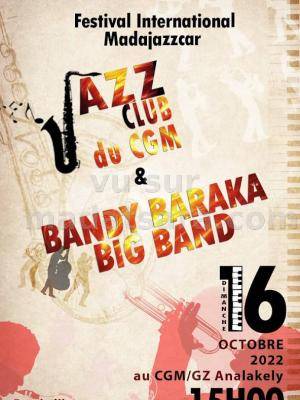 Bandy Baraka Fanfare , jazz club cgm - Concert Festival international Madajazzcar - CGM Analakely