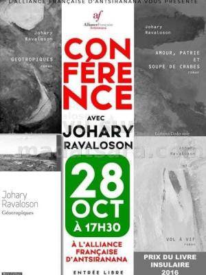 Conférence / Projection débat avec Johary Ravaloson - AF - Antsiranana Diégo Suarez