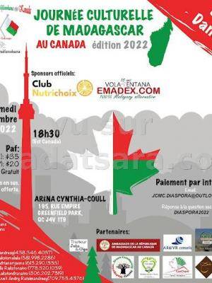 Journée culturelle de Madagascar au Canada édition 2022 - Arena Cynthia-Coull