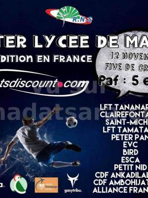 Inter Lycée de Mada 1st édition en France - Five de Créteil