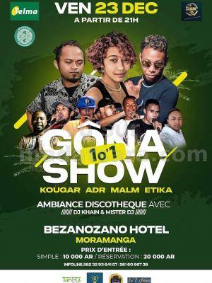 Gôna show - Thiera Kougar , ADR Andriann Malm Martiora, Etika - Discothèque / Clubbing - Bezanozano Hotel Moramanga