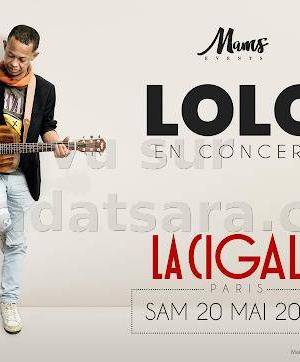 Lolo Sy en Concert La Cigale Paris