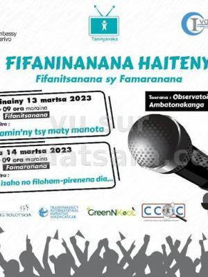 Fifaninanana haiteny Fifanitsanana sy famaranana - Observatoire Safidy Ambatonakanga