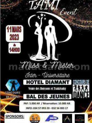 Miss & mister inter-universitaire - Hotel Diamant Antsirabe