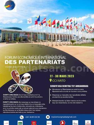 Forum économique international des partenariats 1ère édition - CCI -  Centre de Conférence Internationale Ivato