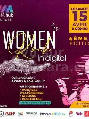 Women rock in digital - 4ème édition - Arkadia Analakely