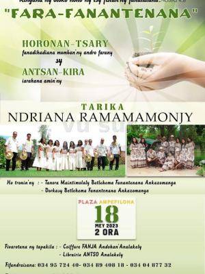 Fara-Fanantenana - Ndriana ramamonjy - Concert Plaza Ampefiloha