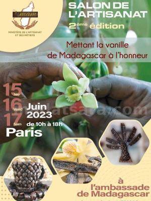 Expositions / Salons de l'artisanat 2ème édition mettant la vanille de Madagascar à l'honneur - Ambassade De Madagascar Paris