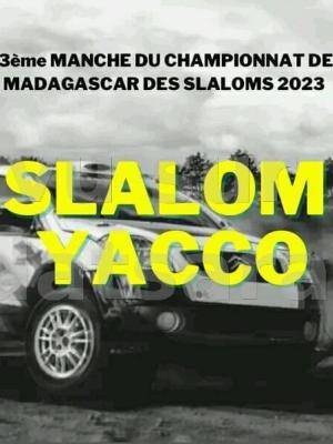 Slalom Yacco 3ème manche du championnat de Madagascar des slaloms 2023 - Bevalala