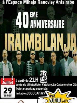 Cabaret rock  40è anniversaire