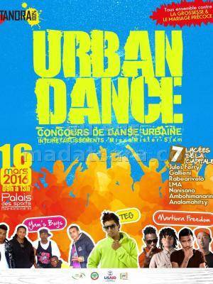 Urban dance concours de danse urbaine au Palais des Sports