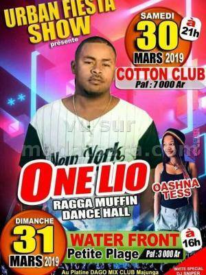 Urban fiesta show One Lio Cotton Club Mahajanga