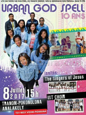 Urban God spell 10 ans - Tranompokonolona Analakely‍