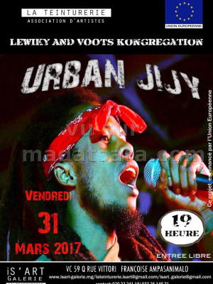 Urban Jijy - en concert Is'Art Galerie‍