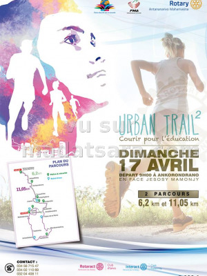Urban Trail2 courir pour l'éducation à Akorondrano