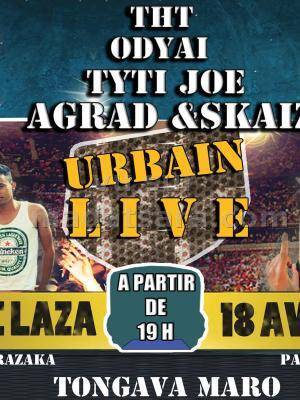 Urban live avec THT, Odyai, Tyti Joe, Agrad et Skaiz à l'Espace Laza Ambatondrazaka