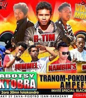 Vacance manala be Tranompokonolona Ampefy Jummel, B-Tim, Rux Bel, Nambints'Orchestra