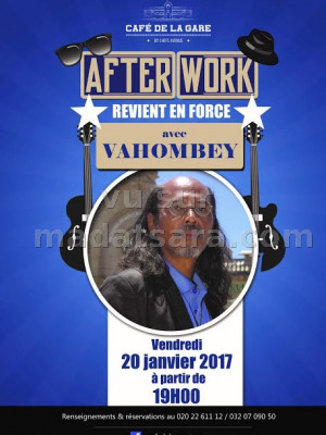Vahombey‍ en concert au Café de la Gare Soarano‍