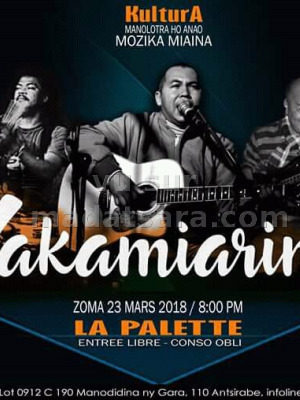 Vakamiarana‍ en concert La Palette Antsirabe‍