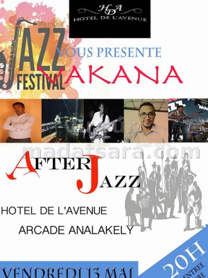 Vakana - Jazz festival à l'Hotel de l'Avenue Analakely