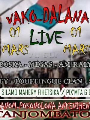Vako-dalana en live Tranom-pokonolona Ankeniheny Tanjombato