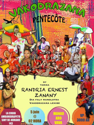 Vakodrazana pentecote - Randria Ernest‍ - La Croix Ambohidrapeto