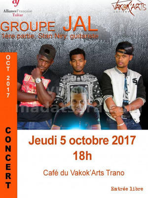 Vakok'Arts Trano Toliary‍ - Groupe Jal en concert
